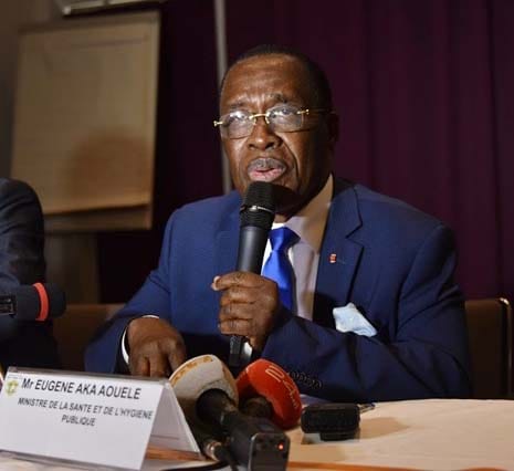 Affaire Maladie non identifée à Dianra Le Ministre AKA AOUELE mobilise toutes les équipes du Ministère de la Santé.