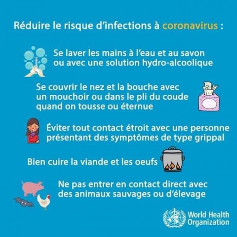 Epidémie de pneumonie causée par un nouveau coronavirus à Wuhan en Chine (2019-nCoV) Epidémie de pneumonie causée par un nouveau coronavirus à Wuhan en Chine (2019-nCoV)