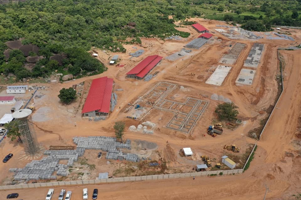 CHR Boundiali / Visite du Ministère : 30% des travaux réalisés CHR Boundiali / Visite du Ministère : 30% des travaux réalisés